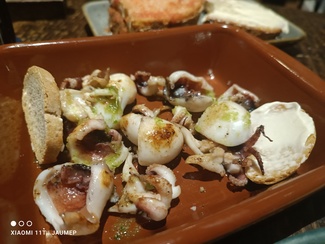 Sepionas a la plancha