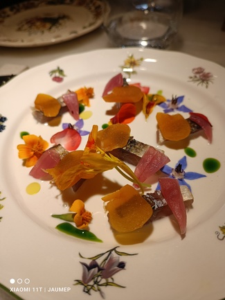 Ajo blanco de caballa