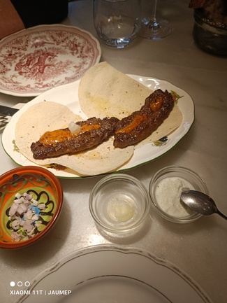Kofta de carne madurada