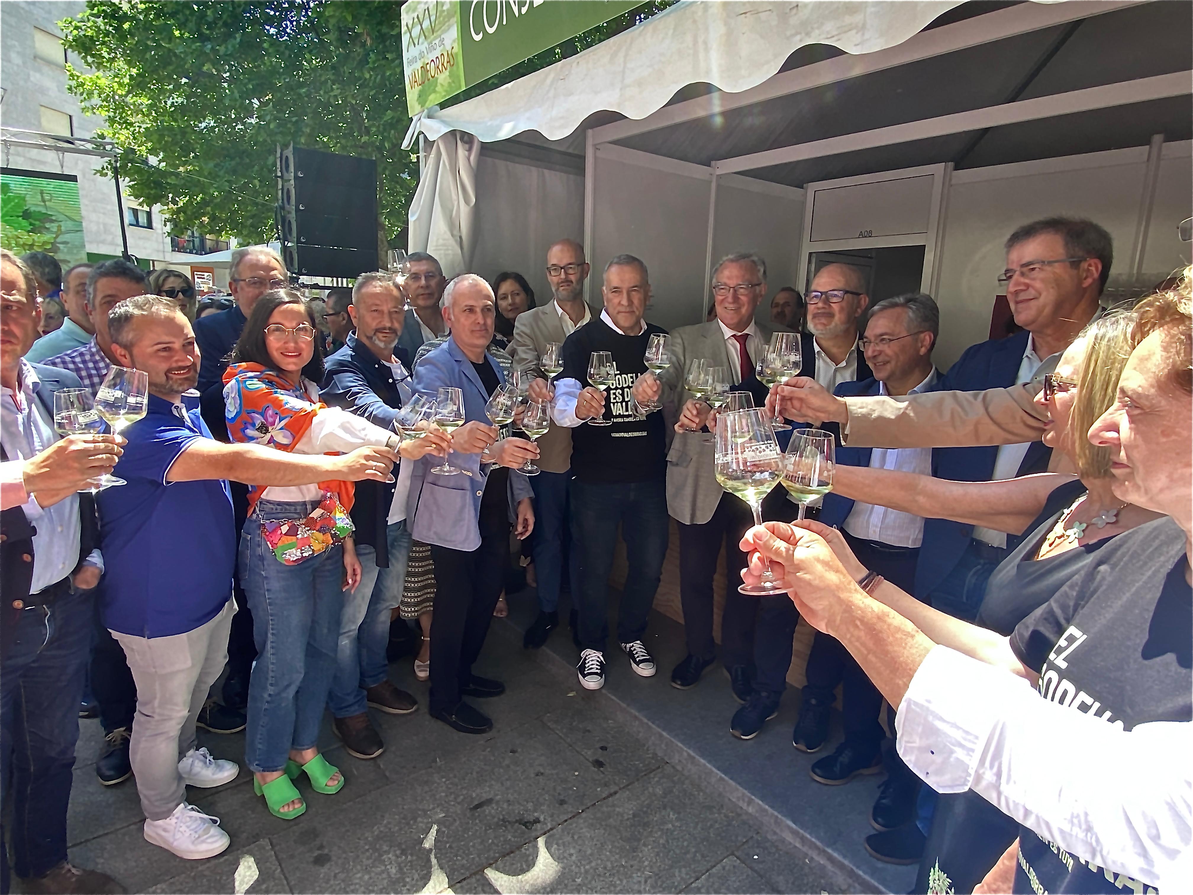 Elegido el mejor vino blanco en la II Cata Popular de la XXV Feira Do Viño de Valdeorras
