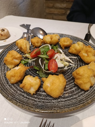 Buñuelos de bacalao