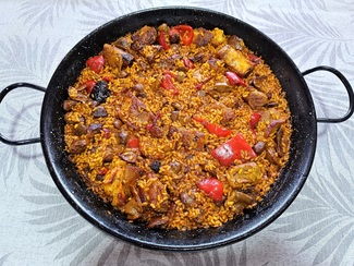 Arrocito de mollejas y costilla