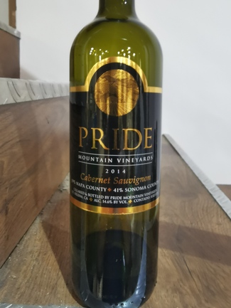 Pride Mountain Vineyards Cabernet Sauvignon 2014