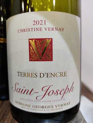 Christine Vernay Terres d Encre Saint Joseph 2021