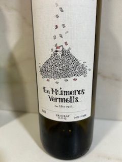 En Numeros Vermells Garnacha blanca 2022