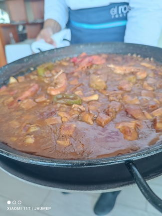 Presentación del arroz