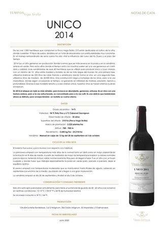 Vega Sicilia Unico 2014