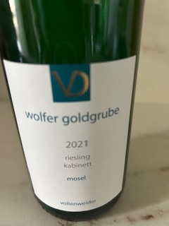 Weingut Vollenweider wolfer goldgrube kabinett 2021