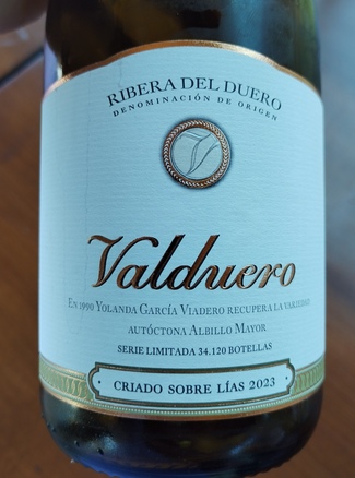 Valduero Blanco Sobre Lías 2023