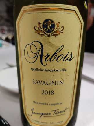 Jacques Tissot Arbois Savagnin 2018