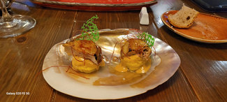 Causa de  Foie caramelizado