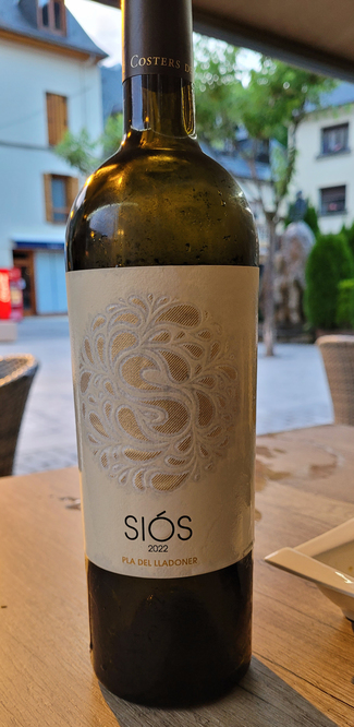 Siòs 2022 Pla del Lladoner DO Costers del Segre