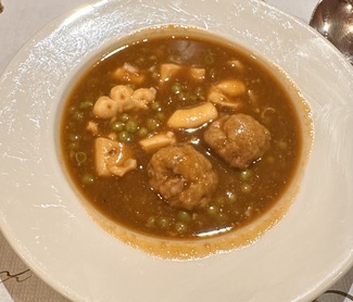 Albóndigas con sepia