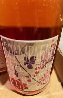 Champagne Laherte Frères rosé de Meunier extra brut