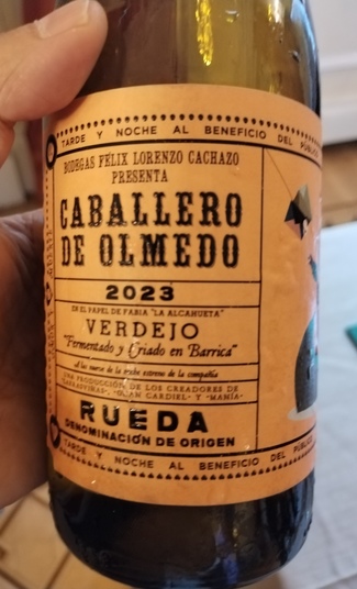 Caballero de Olmedo Fermentado en Barrica 2023