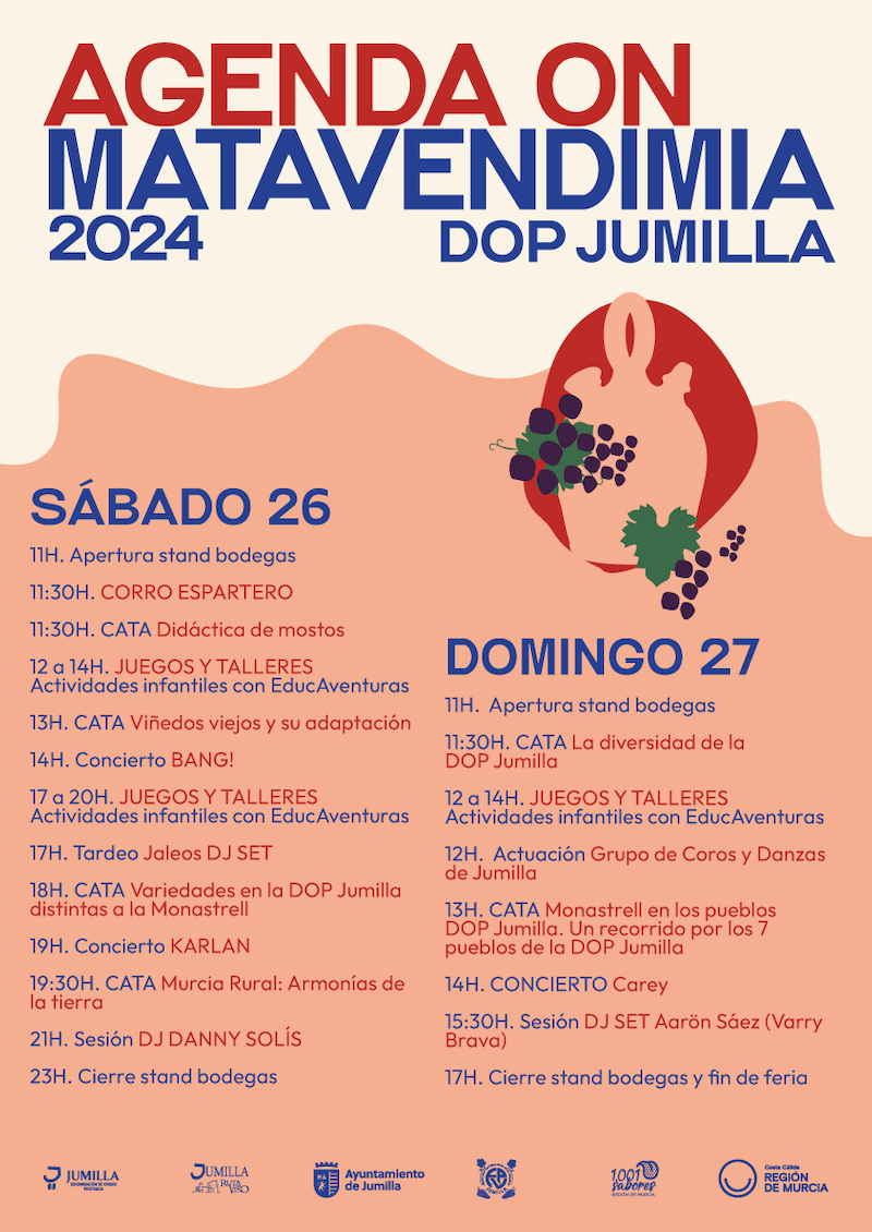 La Matavendimia invita a los amantes del vino a conocer la cultura del vino en la DOP Jumilla