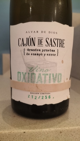 Cajón de Sastre Oxidativo 2014
