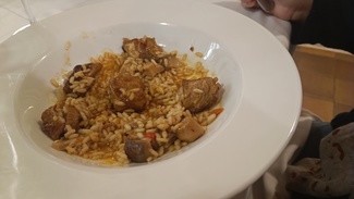 Arroz de costilla de cerdo