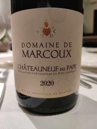 Domaine de Marcoux Chateauneuf du Pape 2020