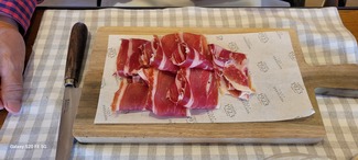 Jamón Duroc de Casa Batallé (Girona).