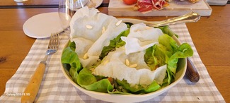 Ensalada mimosa, quisquilla y su esencia