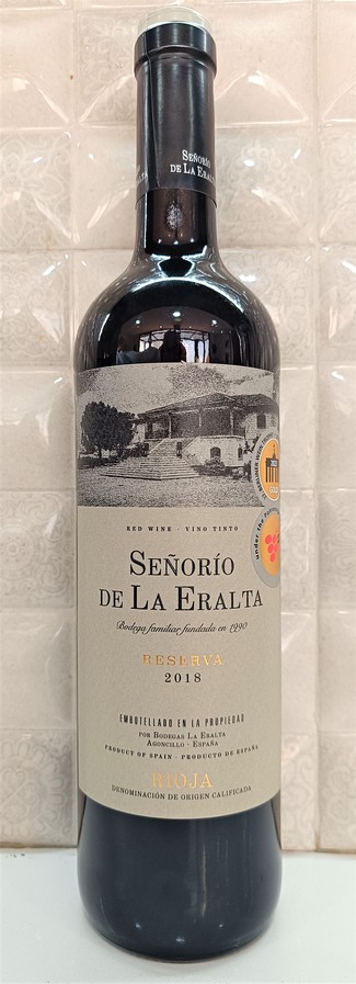 Señorío de la Eralta reserva 2018