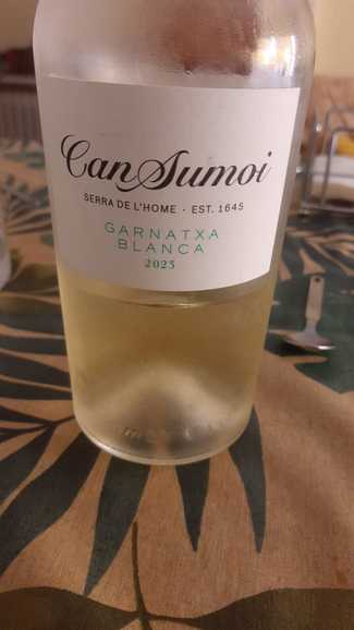 Can Sumoi Garnatxa Blanca 2023