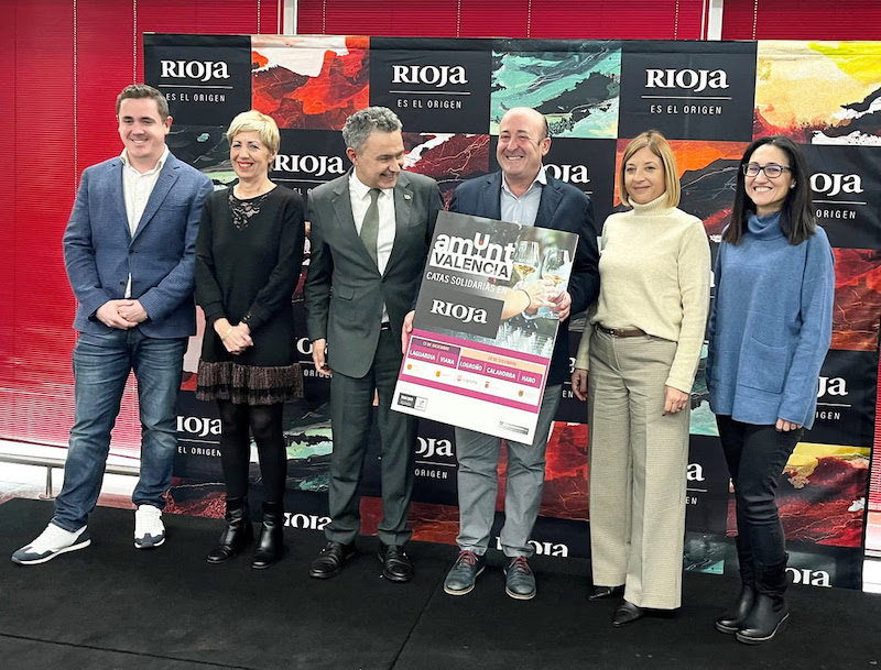 Rioja celebrará cinco catas en la Denominación en solidaridad con Valencia