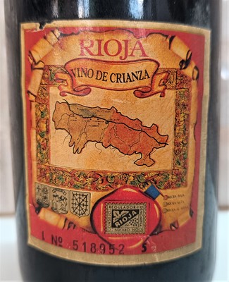 Vino de crianza, je,je...