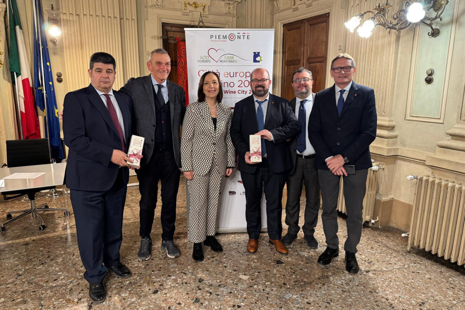 Cariñena inicia sus actividades como Ciudad Europea del Vino 2025 en Italia