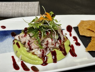 Tartar de anguila ahumada