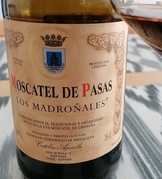 Moscatel de Pasas Los Madroñales NV