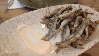 Boquerones fritos