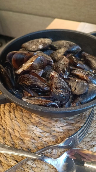 Mejillones al vino