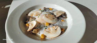 Huevo bio perfecto, declinacion de champiñones de Paris.