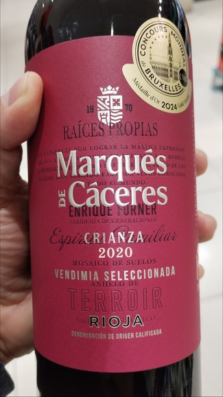 Marques de Cáceres Crianza 2020