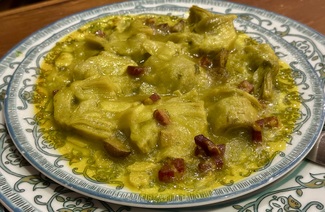 Alcachofas a la Montillana