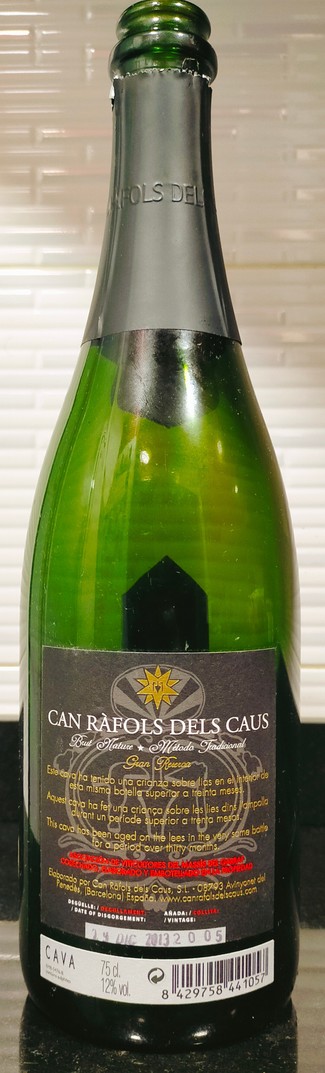 Can Ràfols dels Caus Brut Nature Gran Reserva 2005
