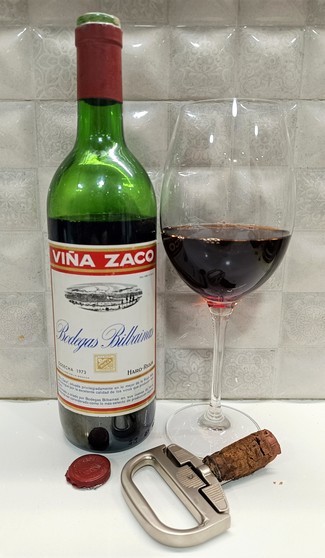 Tremendo reserva riojano del 73