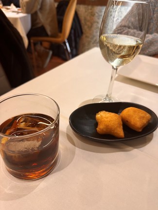 aperitivo y bebidas