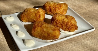 Croqueta de boletus