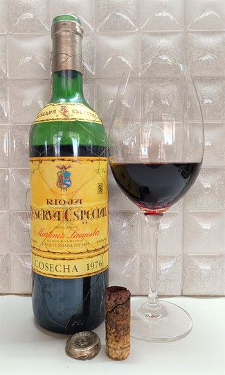 Martínez Lacuesta reserva especial 1976