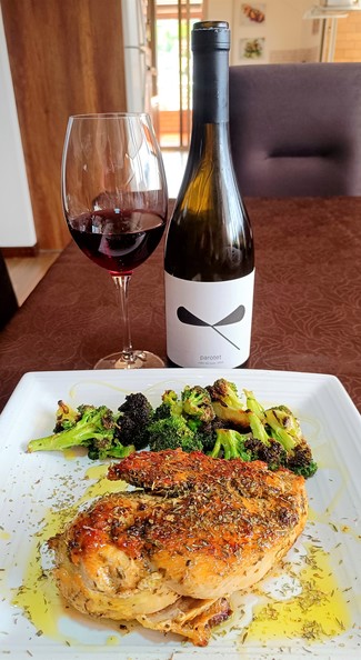 Con la Pechuga de pollo de corral en masala