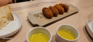 Croquetas cremosas de jamón ibérico