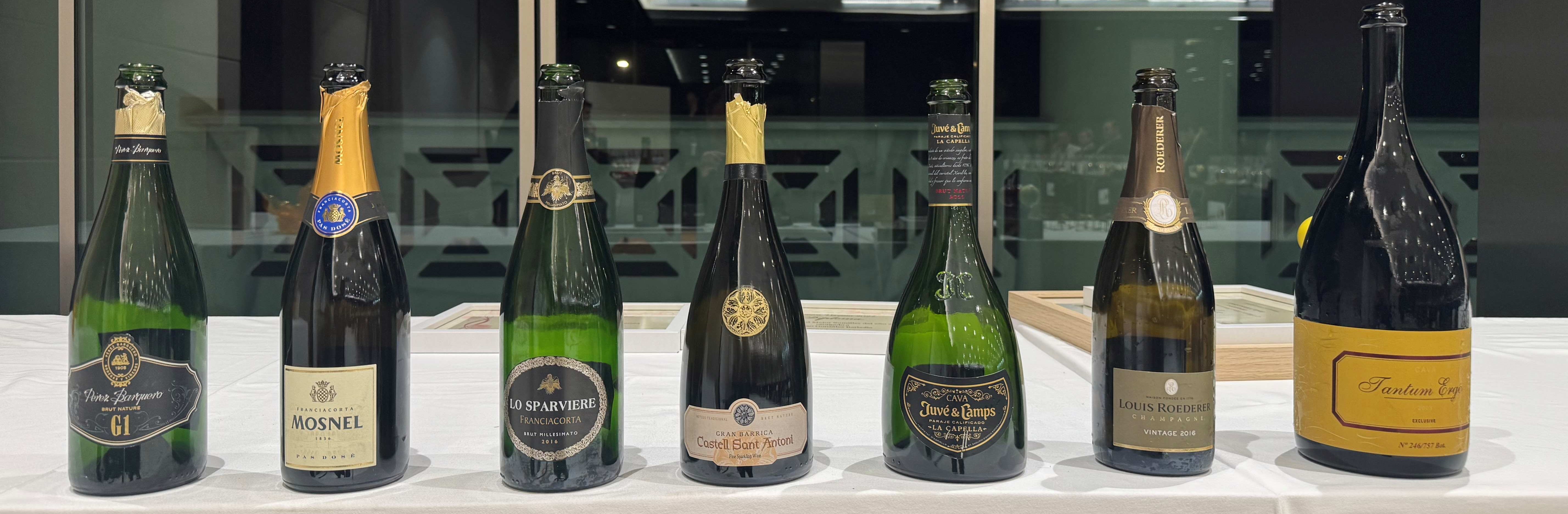 Cata Inaugural 25 Aniversario: Espumosos del Mundo