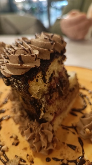 Pastel casero de chocolate