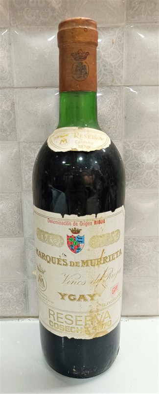 Marqués de Murrieta Reserva 1970