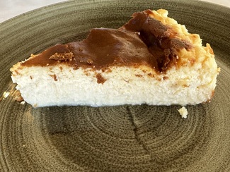 Tarta de queso al horno