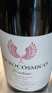 Microcósmico Frontonio Garnacha 2018