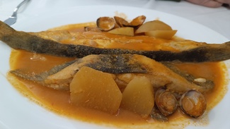 Rodaballo al estilo de Cambrils